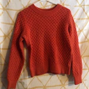 H&M orange sweater